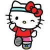 Стикер 45 ❤️ Набор эмоджи «Hello Kitty»