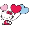 Стикер 12 ❤️ Набор эмоджи «Hello Kitty»