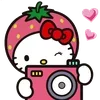 Стикер 9 ❤️ Набор эмоджи «Hello Kitty»