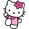 Стикер 33 ❤️ Набор эмоджи «Hello Kitty»