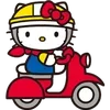 Стикер 32 ❤️ Набор эмоджи «Hello Kitty»