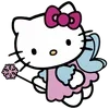 Стикер 16 ❤️ Набор эмоджи «Hello Kitty»