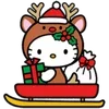 Стикер 22 ❤️ Набор эмоджи «Hello Kitty»