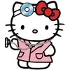 Стикер 43 ❤️ Набор эмоджи «Hello Kitty»