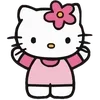 Стикер 27 ❤️ Набор эмоджи «Hello Kitty»