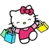Стикер 39 ❤️ Набор эмоджи «Hello Kitty»