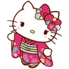 Стикер 29 ❤️ Набор эмоджи «Hello Kitty»