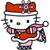 Стикер 28 ❤️ Набор эмоджи «Hello Kitty»