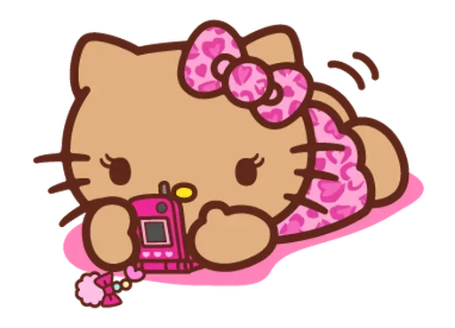 📱 Стикер «Gyaru Hello Kitty» для Telegram