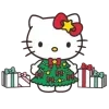 Стикер 6 Hello Kitty Ny