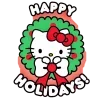 Стикер 32 Hello Kitty Ny