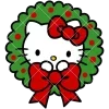 Стикер 23 Hello Kitty Ny