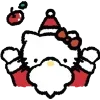 Стикер 12 Hello Kitty Ny