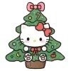 Стикер 38 Hello Kitty Ny