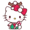 Стикер 33 Hello Kitty Ny