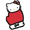 Стикер 17 Hello Kitty Ny