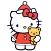 Стикер 40 Hello Kitty Ny