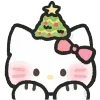 Стикер 21 Hello Kitty Ny