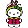 Стикер 43 Hello Kitty Ny