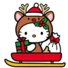 Стикер 27 Hello Kitty Ny