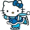 Стикер 41 Hello Kitty Ny