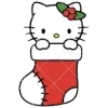Стикер 24 Hello Kitty Ny
