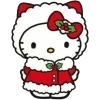 Стикер 5 Hello Kitty Ny