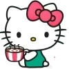Стикер 45 Hello Kitty Ny