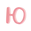 🤩 Эмодзи «Girly vibe - розовые буквы, иконки» для Telegram