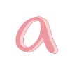 🤩 Эмодзи «Girly vibe - розовые буквы, иконки» для Telegram