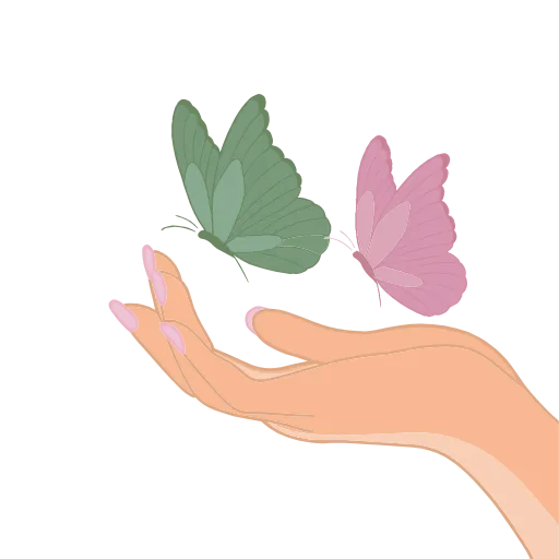🤩 Эмодзи «Girly vibe - розовые буквы, иконки» для Telegram
