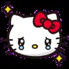 Стикер 2 😍 Видеоанимированный набор эмоджи по «Hello Kitty»