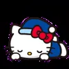 Стикер 19 😍 Видеоанимированный набор эмоджи по «Hello Kitty»