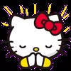 Стикер 10 😍 Видеоанимированный набор эмоджи по «Hello Kitty»