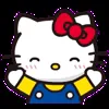 Стикер 12 😍 Видеоанимированный набор эмоджи по «Hello Kitty»