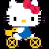 Стикер 43 😍 Видеоанимированный набор эмоджи по «Hello Kitty»