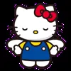 Стикер 24 😍 Видеоанимированный набор эмоджи по «Hello Kitty»