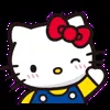 Стикер 16 😍 Видеоанимированный набор эмоджи по «Hello Kitty»