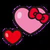 Стикер 34 😍 Видеоанимированный набор эмоджи по «Hello Kitty»