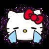 Стикер 5 😍 Видеоанимированный набор эмоджи по «Hello Kitty»