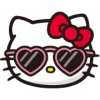 🤩 Эмодзи «⠀ ⠀ ⠀ ⠀ Hello kitty» для Telegram