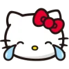 🤩 Эмодзи «⠀ ⠀ ⠀ ⠀ Hello kitty» для Telegram