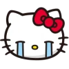 🤩 Эмодзи «⠀ ⠀ ⠀ ⠀ Hello kitty» для Telegram