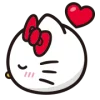 🤩 Эмодзи «⠀ ⠀ ⠀ ⠀ Hello kitty» для Telegram
