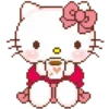 Стикер 9 Hello kitty 🐈
