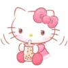 Стикер 10 Hello kitty 🐈