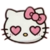 Стикер 5 Hello kitty 🐈