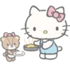 Стикер 14 Hello kitty 🐈