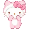 Стикер 6 Hello kitty 🐈