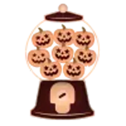 🤩 Эмодзи «Буквы и иконки на хэллуин» для Telegram